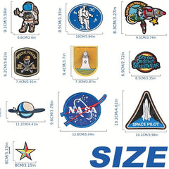 Men's Aviation Embroidery Patch Sticker DIY Clothes Bag Pants Decorative