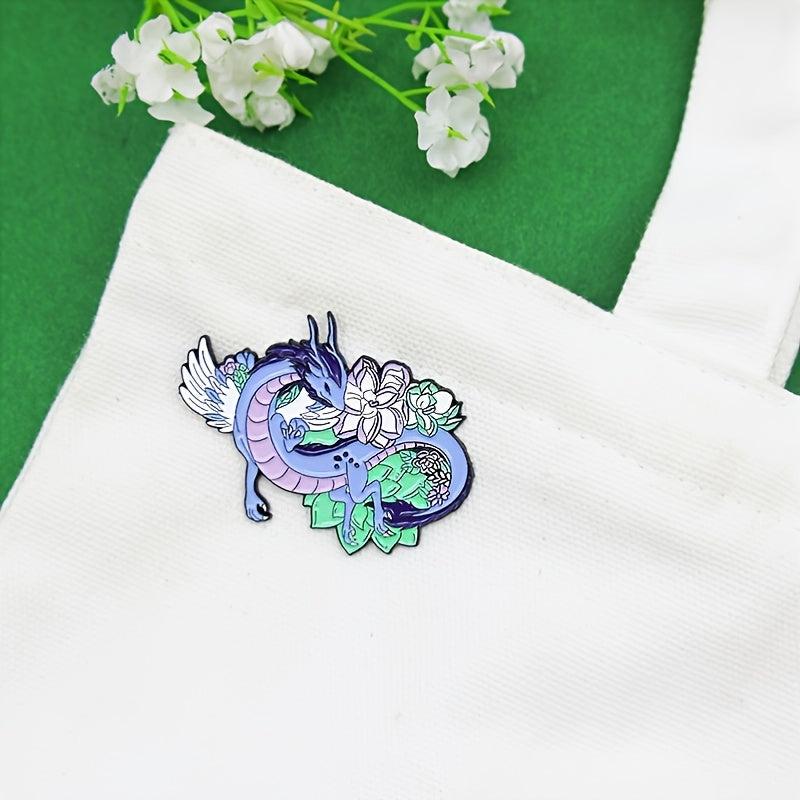 Dragon Zinc Alloy Emblem Pin for Halloween Party