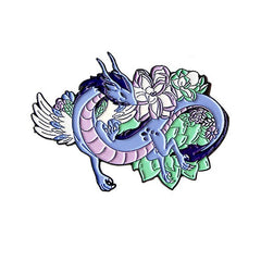 Dragon Zinc Alloy Emblem Pin for Halloween Party