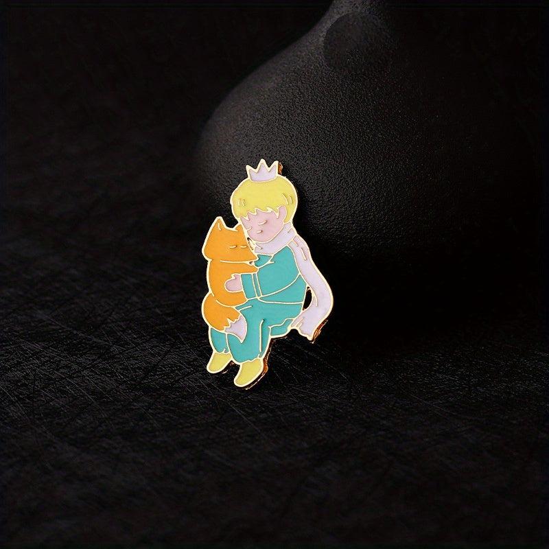 Fairy Tale Prince Vintage Brooch For Men