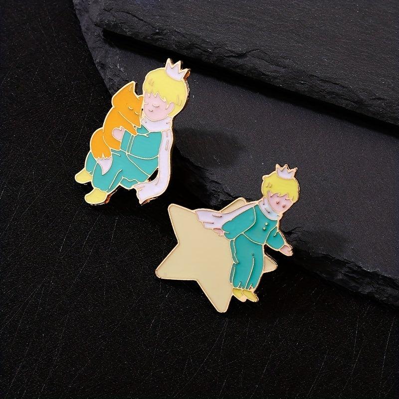 Fairy Tale Prince Vintage Brooch For Men