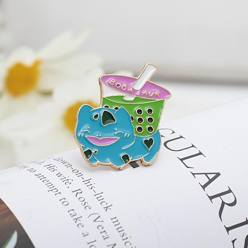 Men's Bubble Tea Lapel Pin