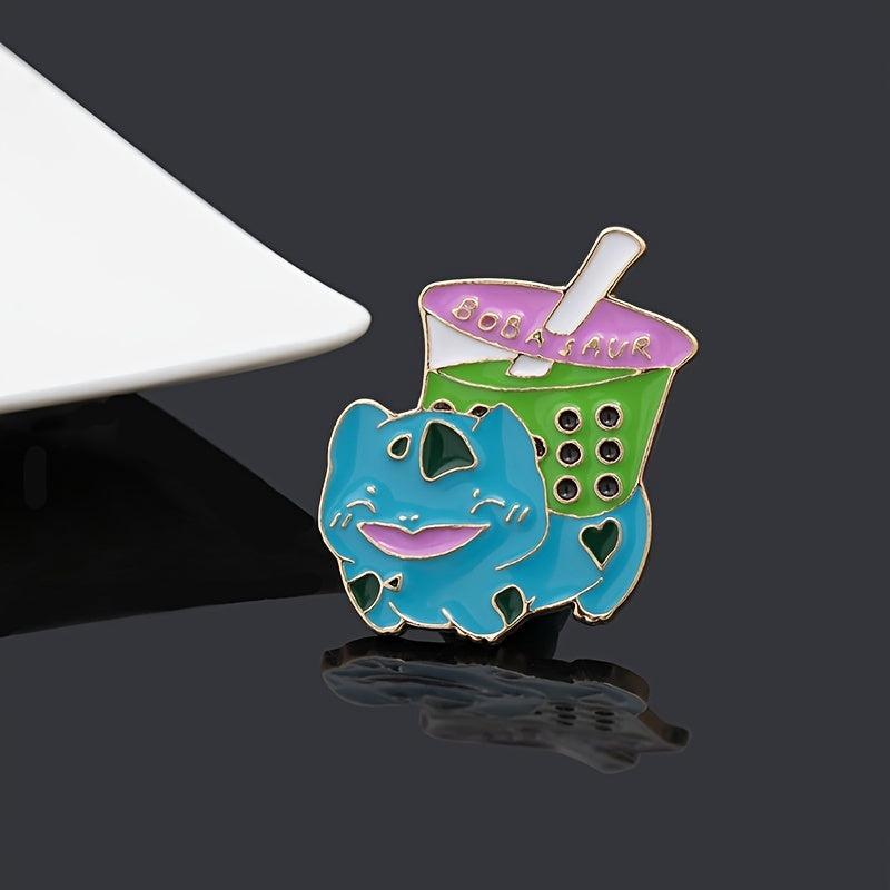 Men's Bubble Tea Lapel Pin
