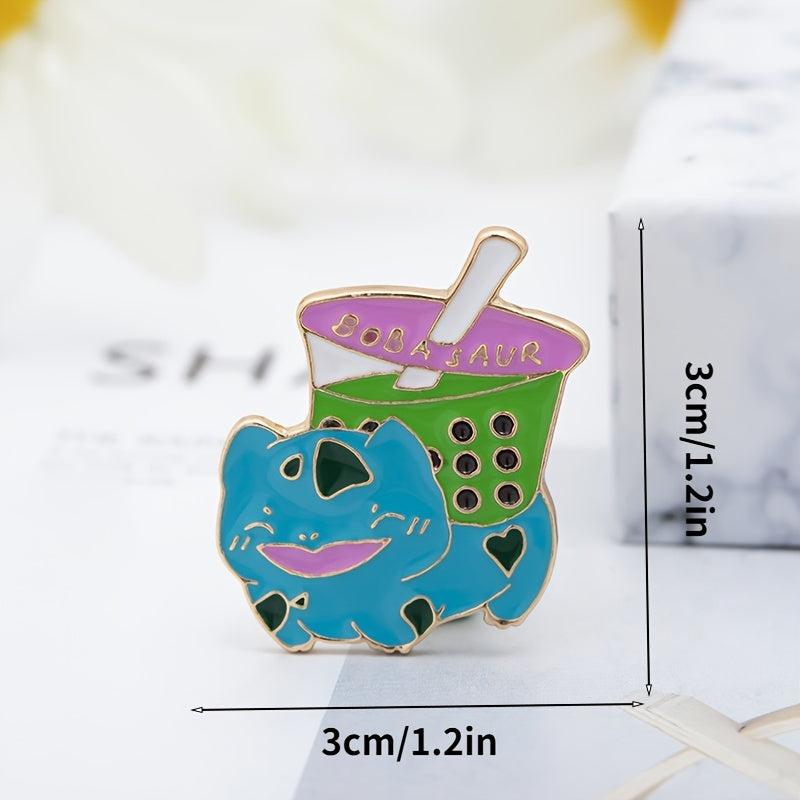 Men's Bubble Tea Lapel Pin