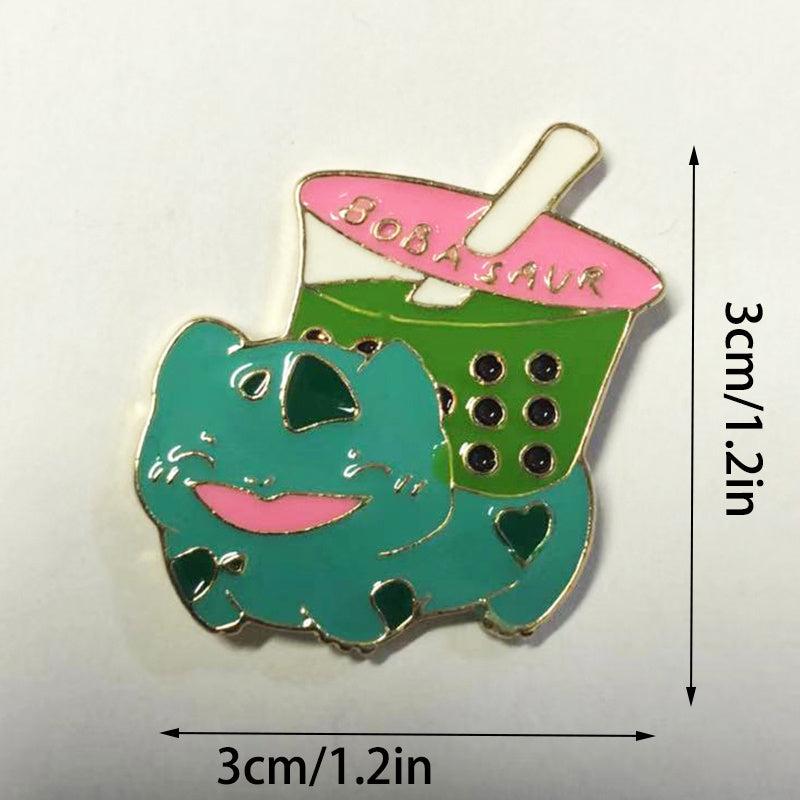 Men's Bubble Tea Lapel Pin