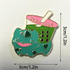 Men's Bubble Tea Lapel Pin