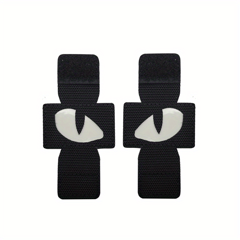 Reflective Luminous Cat Eye Velcro Buckle Backpack Hat