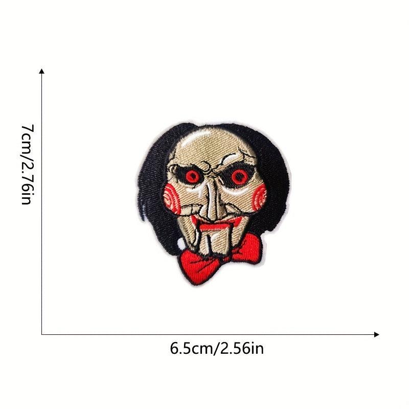 8pcs Halloween Iron On Patches Embroidered Applique Repair Patch DIY Craft