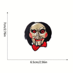 8pcs Halloween Iron On Patches Embroidered Applique Repair Patch DIY Craft