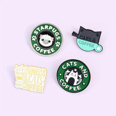 10pcs Random Cartoon Animal Brooch Pin Bag Accessories for Men