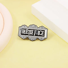 Beetle Juice Casual Novel Brooch Pin