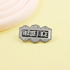 Beetle Juice Casual Novel Brooch Pin