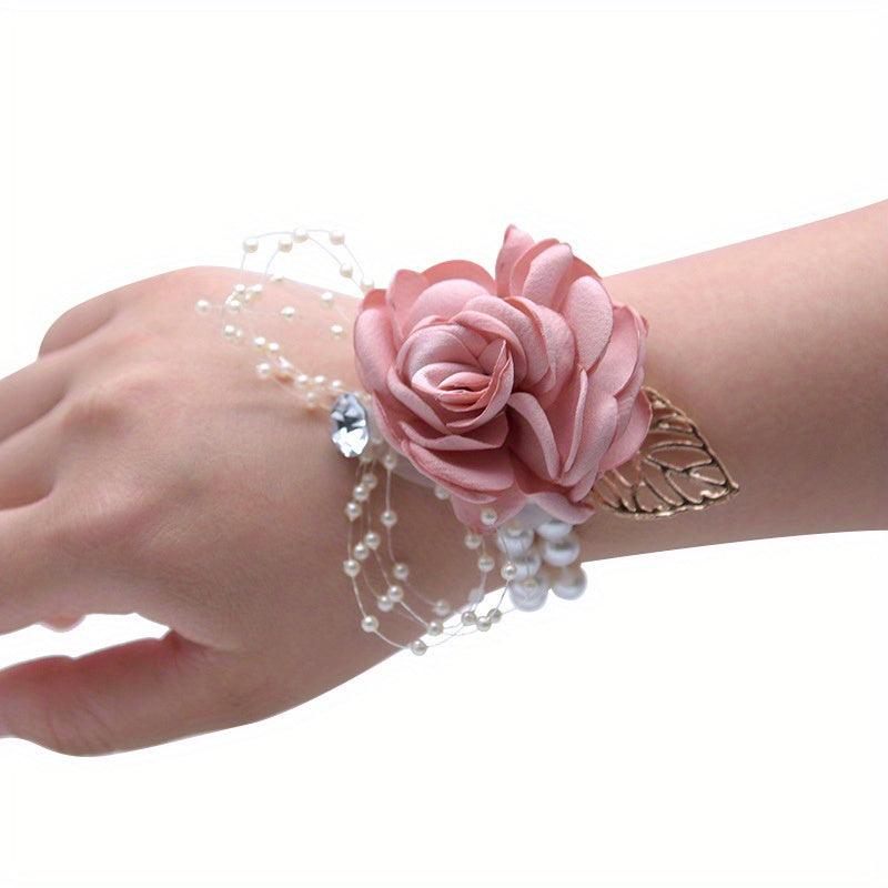 Wedding Bridal Wrist Corsage Bridesmaid Wrist Flower Corsage Flowers For Wedding