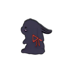 2pcs Cartoon And Rabbit Brooches Enamel Baking Varnish Rabbit Pin Collar