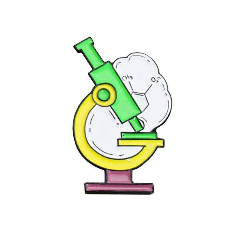Men's Chemical Lab Brooch for Backpack