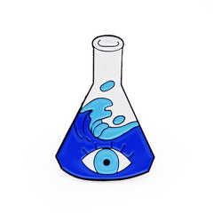 Men's Chemical Lab Brooch for Backpack