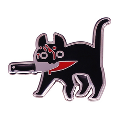Cat With Brooch Costume Accessory