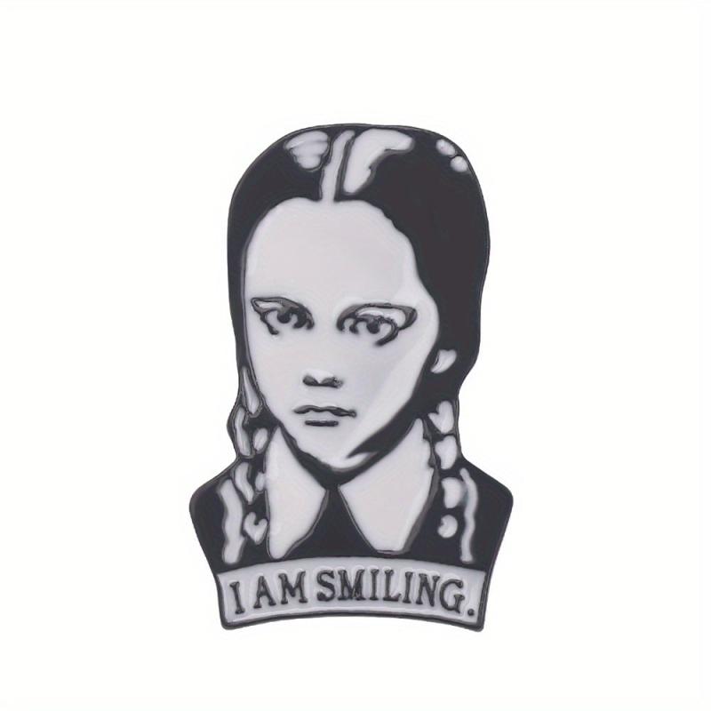 Men's Creative Braided Little Girl Brooch Y2K