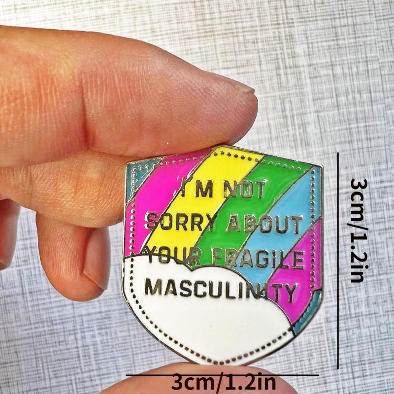 Pride Enamel Pin For Men Creative Pin For Men