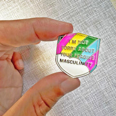 Pride Enamel Pin For Men Creative Pin For Men