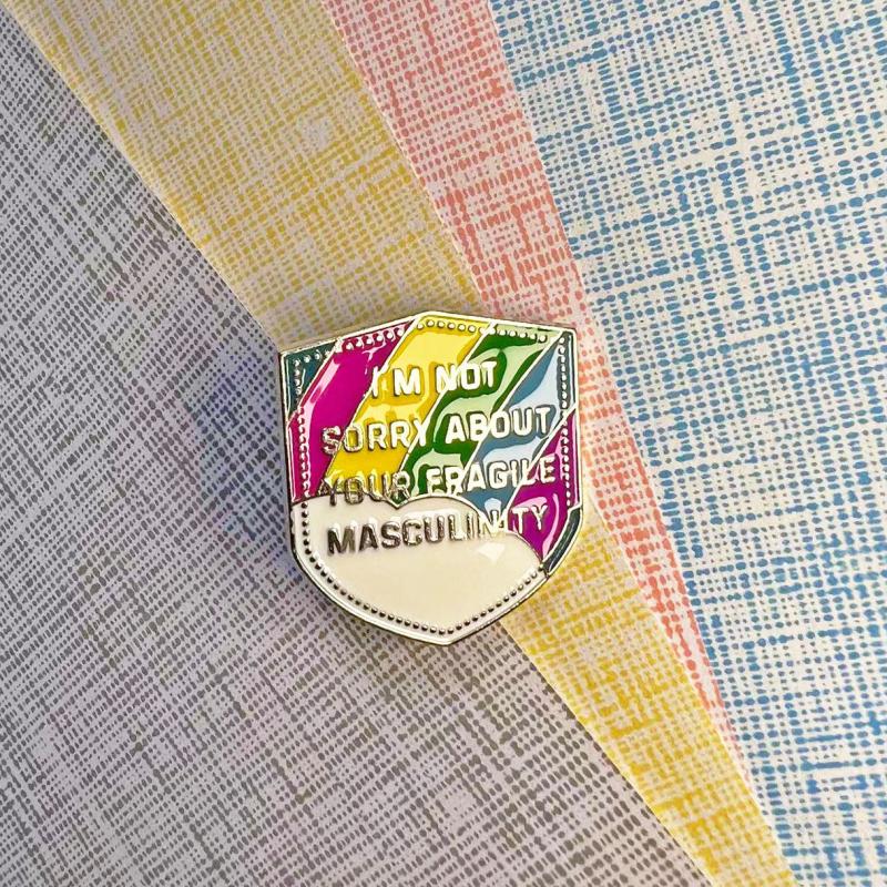 Pride Enamel Pin For Men Creative Pin For Men