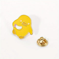 Men's Duck Brooch Animal Cartoon Brooch Gift For Boyfriend