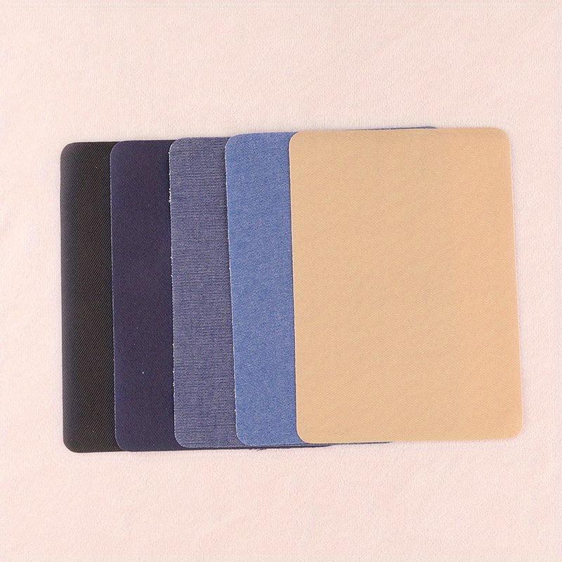 30pcs Denim Elbow Sticker Shirt Coat Elbow Sticker Pants Knee Patches For Men