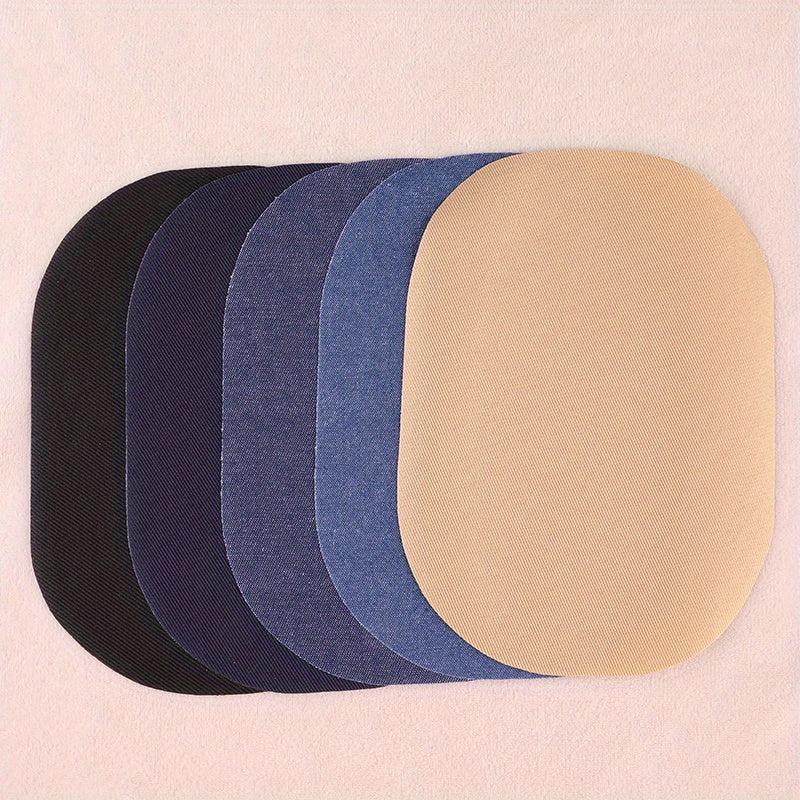 30pcs Denim Elbow Sticker Shirt Coat Elbow Sticker Pants Knee Patches For Men