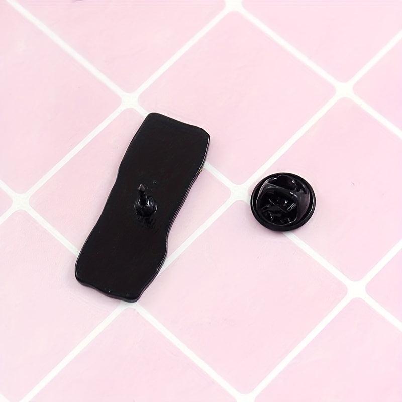 Minimalist Men's Brooch - I Believe Slogan Pin