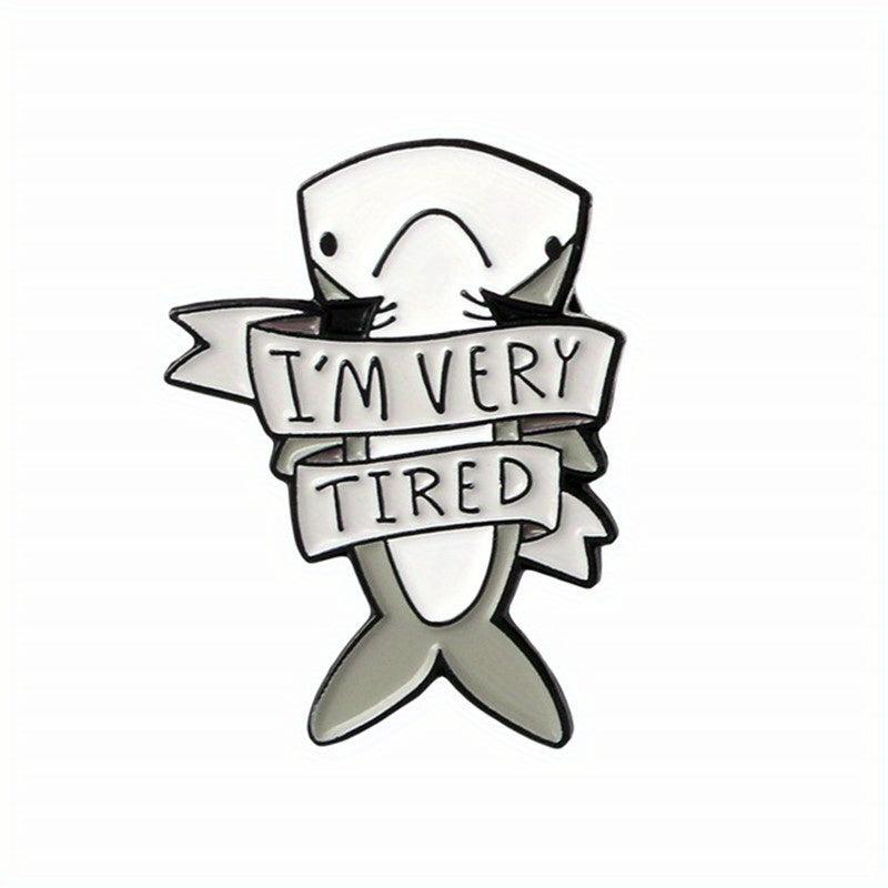 Shark Dolphin Marine Life Brooch Men's Jewelry