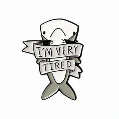 Shark Dolphin Marine Life Brooch Men's Jewelry