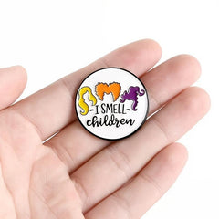Cartoon Oil Dripping Brooch Halloween Gift Badge Movie Shirt