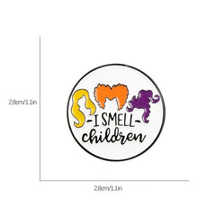 Cartoon Oil Dripping Brooch Halloween Gift Badge Movie Shirt
