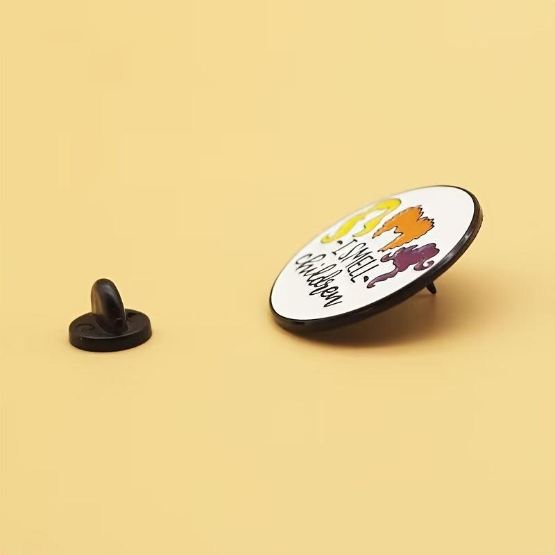 Cartoon Oil Dripping Brooch Halloween Gift Badge Movie Shirt