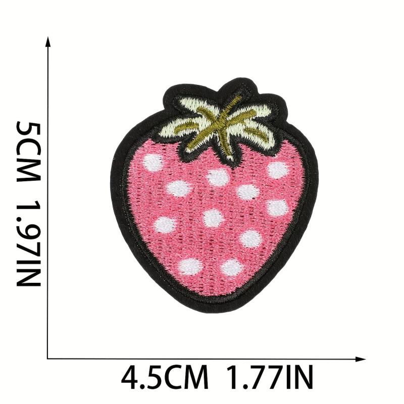 8pcs Iron On Patches Sew On Embroidered Applique DIY Crafts Project