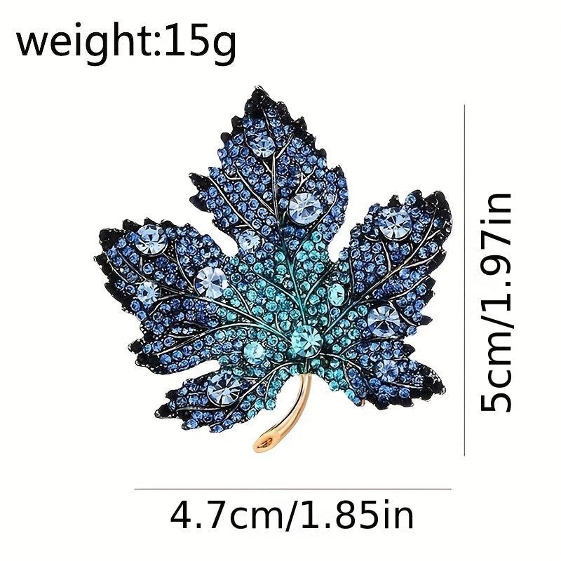Maple Brooch Pin for Men Wedding Party