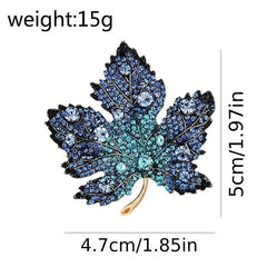 Maple Brooch Pin for Men Wedding Party