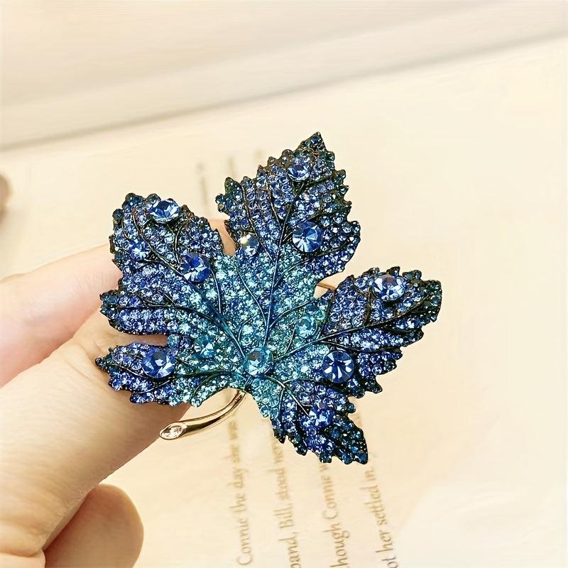 Maple Brooch Pin for Men Wedding Party