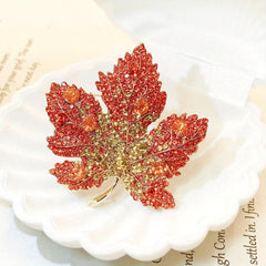 Maple Brooch Pin for Men Wedding Party