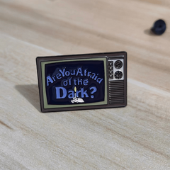 Cute Letter Print Square Brooch