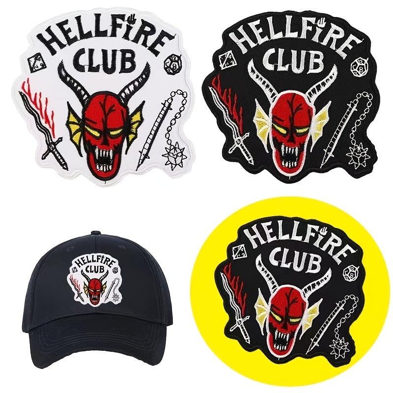 2pcs Monster Shape Embroidered Patch Cloth Patches