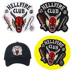 2pcs Monster Shape Embroidered Patch Cloth Patches