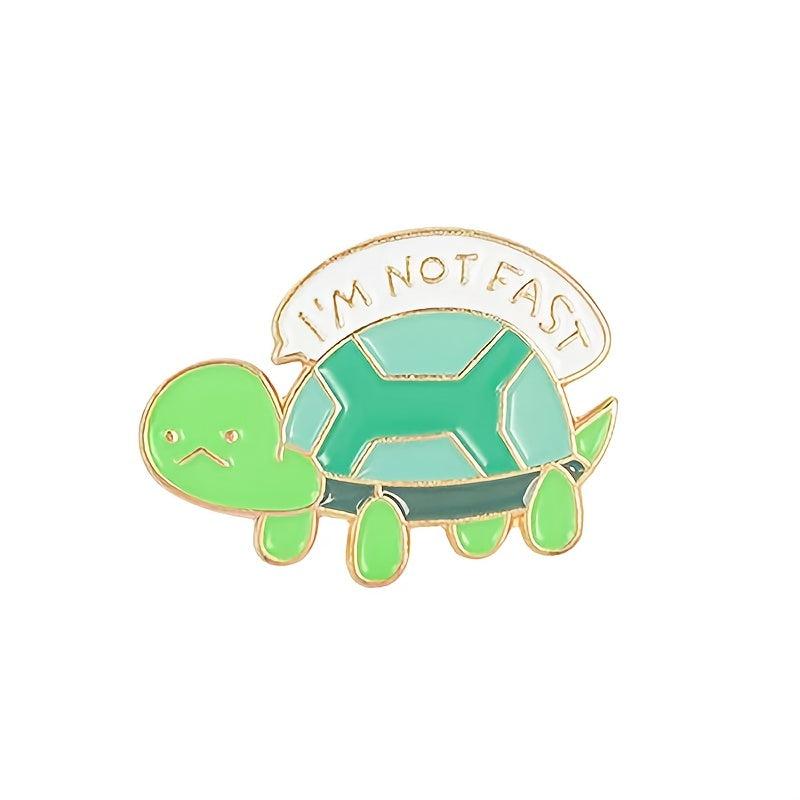 Cute Turtle Cartoon Brooch Pin