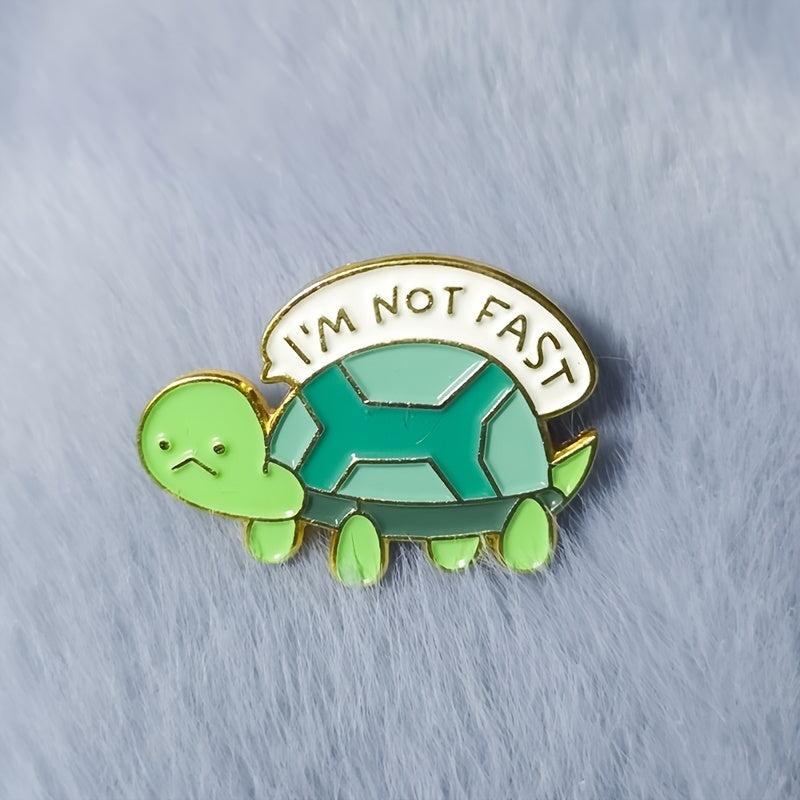 Cute Turtle Cartoon Brooch Pin