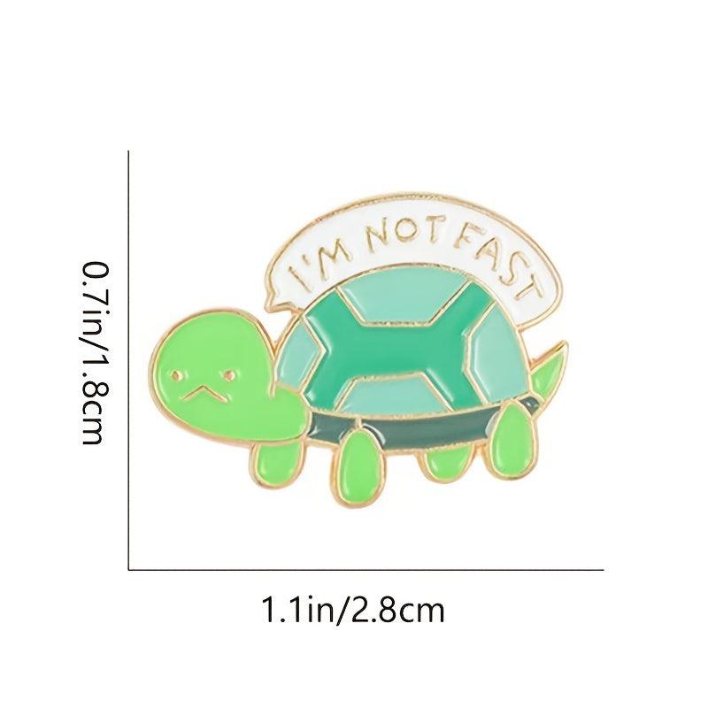 Cute Turtle Cartoon Brooch Pin