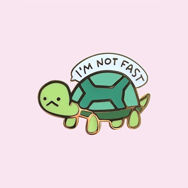 Cute Turtle Cartoon Brooch Pin