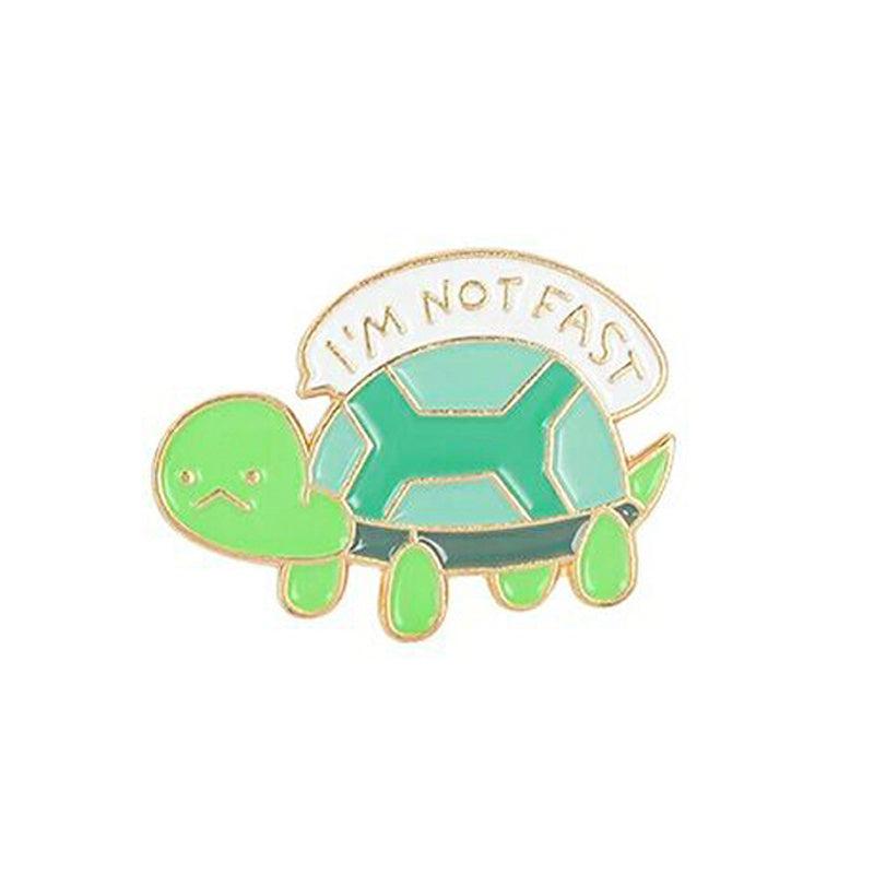 Cute Turtle Cartoon Brooch Pin