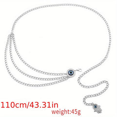 Tassel Chain Belts Multilayer Waist Chain Dress Belt