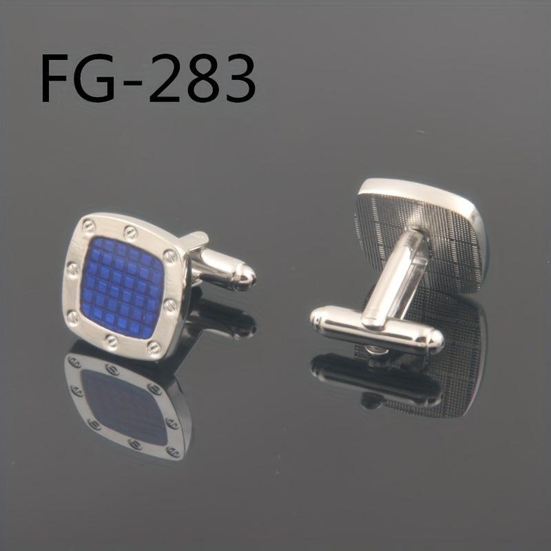 Men's Square Cufflinks for Shirt Decoration