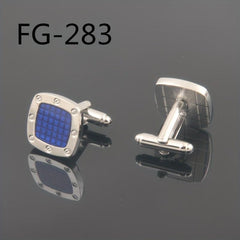 Men's Square Cufflinks for Shirt Decoration